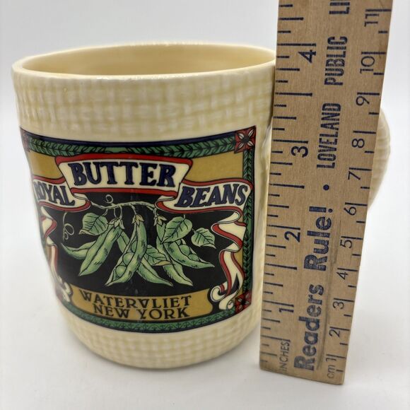 Hearth and Home Designs - 1988 Royal Butter Beans Coffee Mug Vintage Collection - Picture 7 of 7